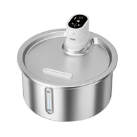 HKM-4889277 Stainless Steel Cat and Dog Water Fountain with Nine-Gear Temperature Control