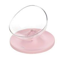HKM-4889405 Adjustable Three-Angle Cat Bowl - Small Size in White, Pink, and Blue