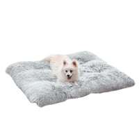 HKM-4890685 Plush Portable Large Dog Sofa Bed - Washable Pet Kennel with Sleep Protector