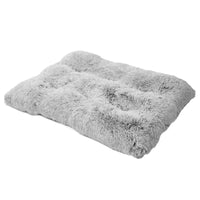 HKM-4890685 Plush Portable Large Dog Sofa Bed - Washable Pet Kennel with Sleep Protector