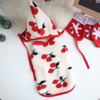 HKM-4891581 Wool Blend Autumn and Winter Vest for Christmas - Available in Cherry, Strawberry, Plum, and Mickey Colors