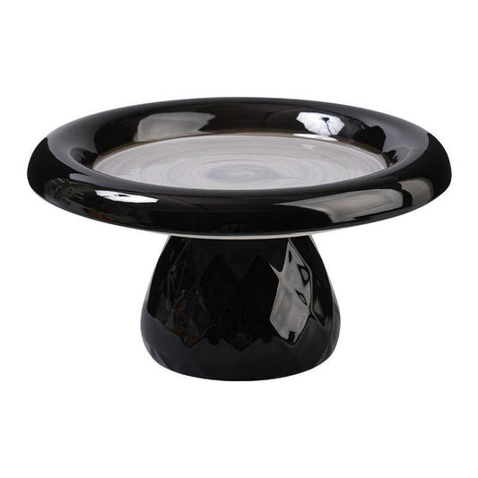 HKM-489171 Large Ceramic Cat Bowl with Neck Protection – Stable Design for Cats and Dogs, Ideal for Food and Snacks