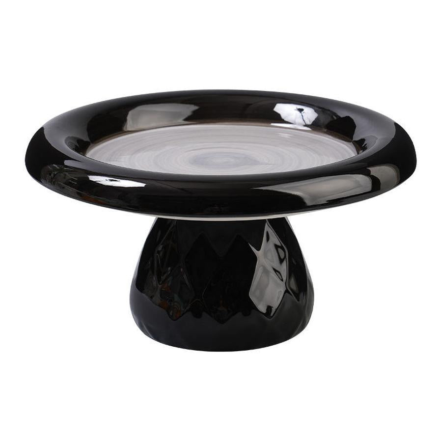 HKM-489171 Large Ceramic Cat Bowl with Neck Protection – Stable Design for Cats and Dogs, Ideal for Food and Snacks