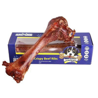 HKM-4891837 Long Lasting Beef Marrow Bone Dog Snacks - Small, Medium, Large Sizes Available
