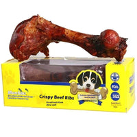 HKM-4891837 Long Lasting Beef Marrow Bone Dog Snacks - Small, Medium, Large Sizes Available