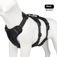 HKM-4892477 Durable Oxford Cloth Dog Chest Strap with Hand Holding Rope for Big Dogs