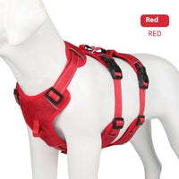 HKM-4892477 Durable Oxford Cloth Dog Chest Strap with Hand Holding Rope for Big Dogs