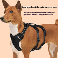 HKM-4892477 Durable Oxford Cloth Dog Chest Strap with Hand Holding Rope for Big Dogs