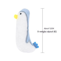 HKM-4892861 Cat Plush Toy with Catnip - Bite-Resistant Interactive Animal Design, Various Colors Available