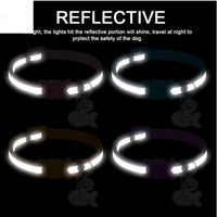 HKM-4895037 Reflective Adjustable Collar with Bell in Blue, Purple, Pink, and Orange ¨C Durable Polyester Design