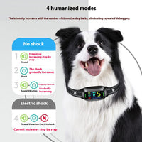 HKM-4895165 Automatic Anti-Bark Device with Remote Control and Electric Shock Collar for Dog Training
