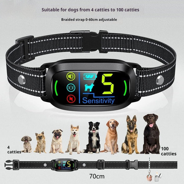 HKM-4895165 Automatic Anti-Bark Device with Remote Control and Electric Shock Collar for Dog Training