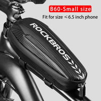 HKM-489683 Bike Front Bag – Waterproof Hard Case for Upper Tube Storage