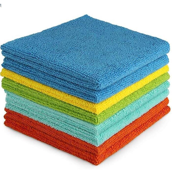 HKM-489747 Versatile Microfiber Kitchen Dishcloths - 5 Pack in Assorted Colors