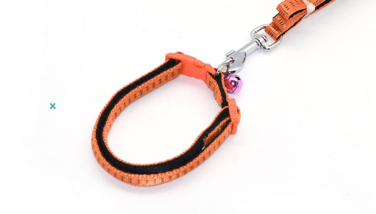 HKM-4898749 Nylon Foam Cotton Traction Belt for Small and Medium Dogs - Adjustable Neck Sizes 22-57 cm