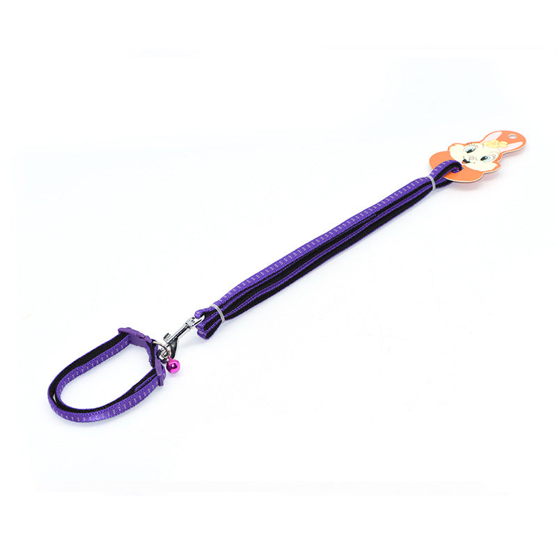 HKM-4898749 Nylon Foam Cotton Traction Belt for Small and Medium Dogs - Adjustable Neck Sizes 22-57 cm