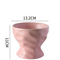 HKM-4899133 Ceramic Cat and Dog Bowl with Cervical Spine Protection - Available in Multiple Colors