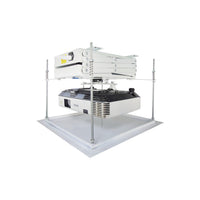 HKM-490003 Electric Lifting Projector Hanger with Ultra-Thin Chassis - 0.8m Travel, Wireless Remote Control, 10KG Load Capacity