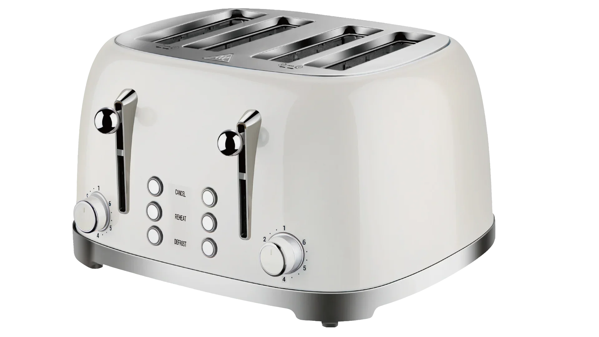HKM-490067 4-Slice Electric Toaster with Custom Logo for Household Kitchen Use