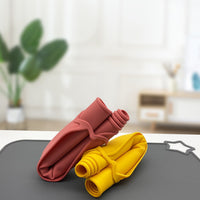 HKM-490067 Solid Color Silicone Placemat for Children - Non-Slip, Food Grade, Easy to Clean