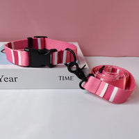 HKM-4900925 Ethnic Style Nylon Pet Collar and Leash Set for Outdoor Dog Walking