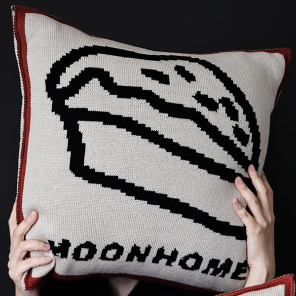 HKM-490131 Geometric Knitted Pillowcase Set for Nordic Living Room Decor
