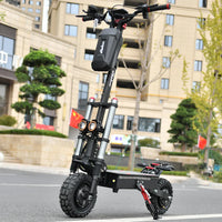 HKM-490195 High-Speed Electric Scooter with 5600W Motor, 60V 40Ah Battery, 100 km/h Max Speed, 80-100 km Range