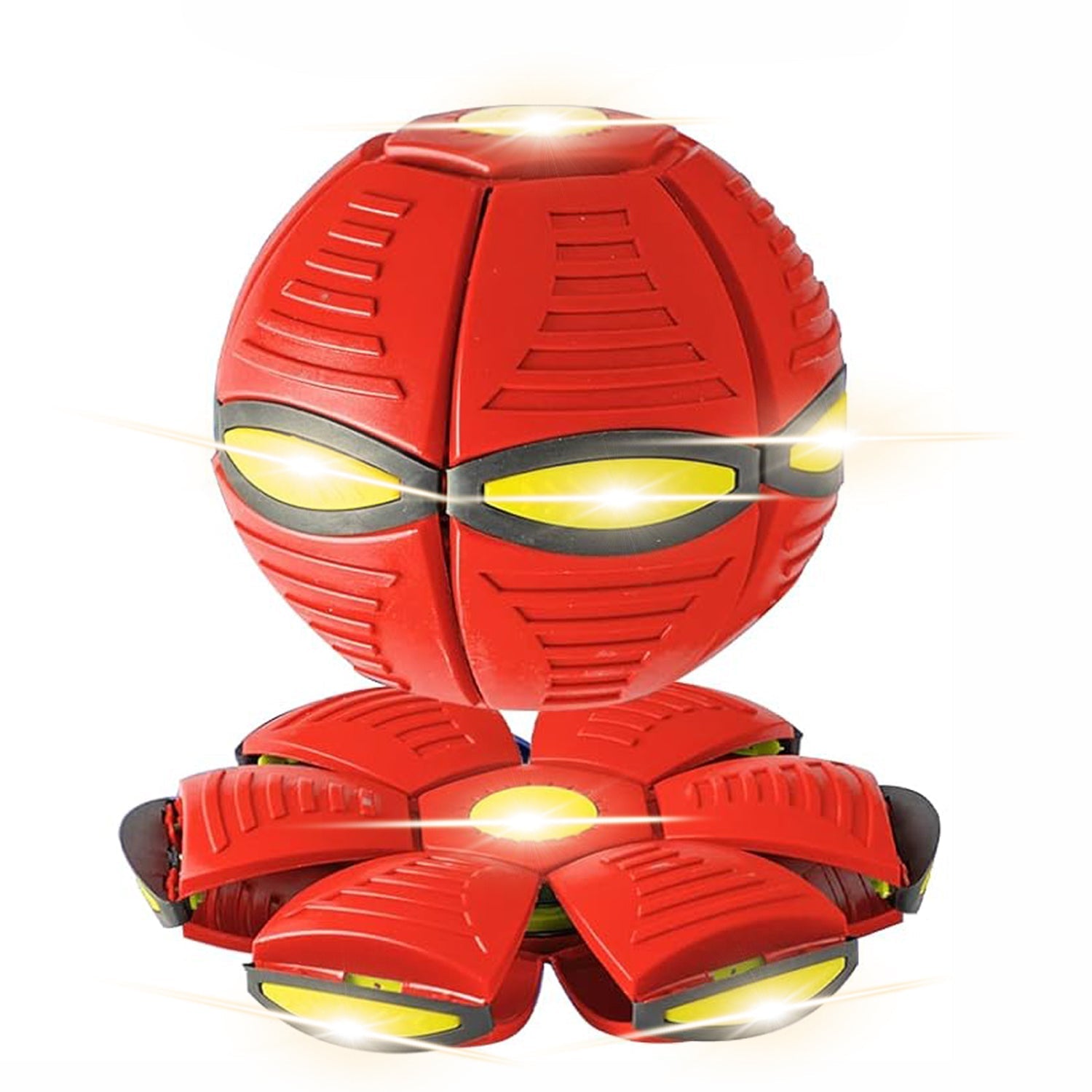 HKM-4902205 Magic Flying Saucer Ball with Lights for Dogs and Kids - Interactive Outdoor Toy
