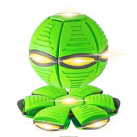 HKM-4902205 Magic Flying Saucer Ball with Lights for Dogs and Kids - Interactive Outdoor Toy