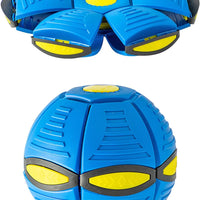 HKM-4902205 Magic Flying Saucer Ball with Lights for Dogs and Kids - Interactive Outdoor Toy