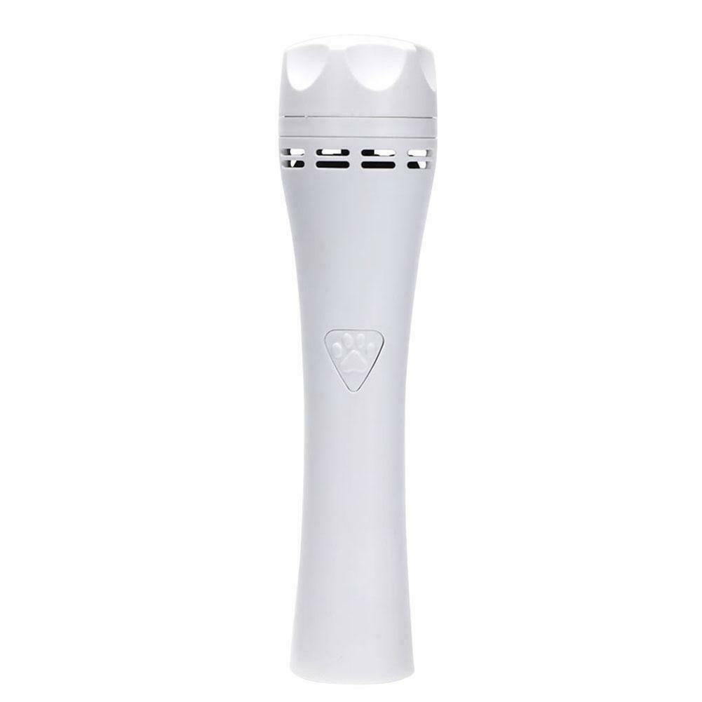 HKM-4902717 Pet Vacuum Electric Nail Polisher with Plastic and Metal Grinding Heads - 3.7V Rechargeable Nail Trimmer for Pets