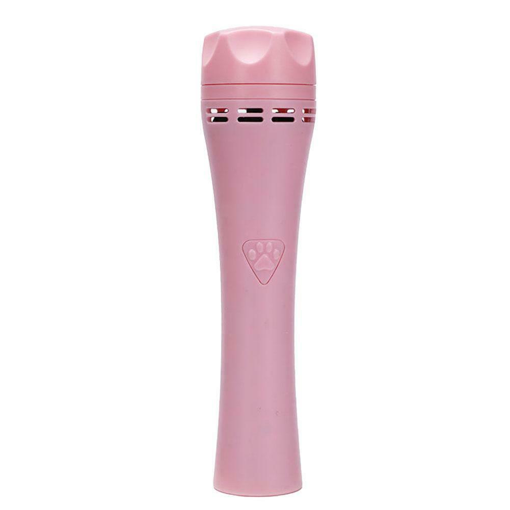 HKM-4902717 Pet Vacuum Electric Nail Polisher with Plastic and Metal Grinding Heads - 3.7V Rechargeable Nail Trimmer for Pets