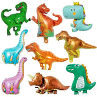 HKM-490323 Cartoon Dinosaur Foil Balloon for Kids' Birthday Party Decoration