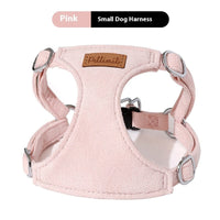 HKM-4903997 Puppy Hand-Holding Rope Vest with Adjustable Chest Strap and Traction Rope in Multiple Colors