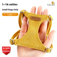 HKM-4903997 Puppy Hand-Holding Rope Vest with Adjustable Chest Strap and Traction Rope in Multiple Colors
