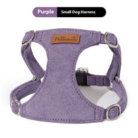 HKM-4903997 Puppy Hand-Holding Rope Vest with Adjustable Chest Strap and Traction Rope in Multiple Colors