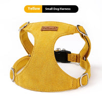 HKM-4903997 Puppy Hand-Holding Rope Vest with Adjustable Chest Strap and Traction Rope in Multiple Colors