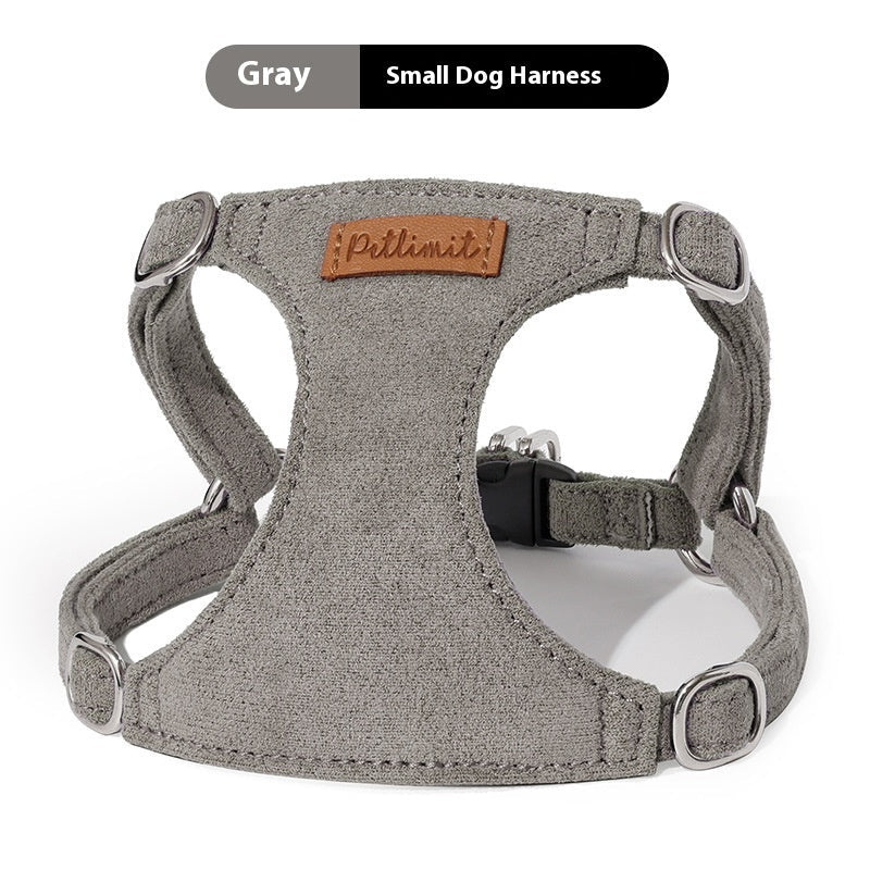 HKM-4903997 Puppy Hand-Holding Rope Vest with Adjustable Chest Strap and Traction Rope in Multiple Colors