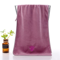 HKM-4904381 Quick-Drying Microfiber Towel for Pets - Available in Pink, Dark Brown, Blue, Green, Light Gray