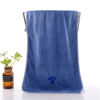 HKM-4904381 Quick-Drying Microfiber Towel for Pets - Available in Pink, Dark Brown, Blue, Green, Light Gray