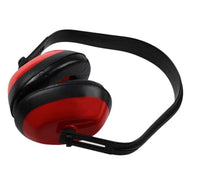 HKM-490515 Professional Noise Reduction Earmuffs for Work, Sleep, and Daily Use - Red