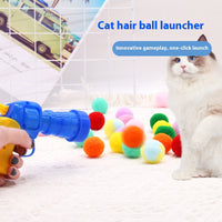 HKM-4905533 Plush Launching Toy Balls for Interactive Pet Play - Variety Packs Available
