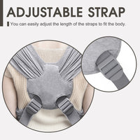 HKM-4906941 Light Gray Adjustable Pet Sling Carrying Case for Comfortable Travel