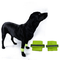 HKM-4907069 Fluorescent Dog Training Foot Covers - Universal Fit, Polyester Material