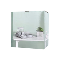 HKM-4908477 Double Bowl Automatic Pet Feeder for Dogs and Cats - Durable PP+PET Material