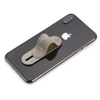 HKM-491027 Denim Multifunctional Phone Holder Ring Bracket for Bedside Use