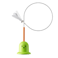 HKM-4911293 Suction Cup Cat Teaser Toy in Bianco Sardina and Fresh Green