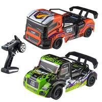 HKM-491283 1/16 Scale Electric 4WD Off-Road RC Monster Truck with Remote Controller and Trailer Lights