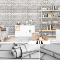 HKM-491347 Self-Adhesive Black and White Square Lattice Waterproof Wallpaper for Bedroom and Dormitory