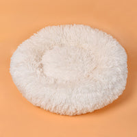 HKM-4914493 Plush Round Cat Sleeping Mat in Multiple Sizes for Indoor Comfort